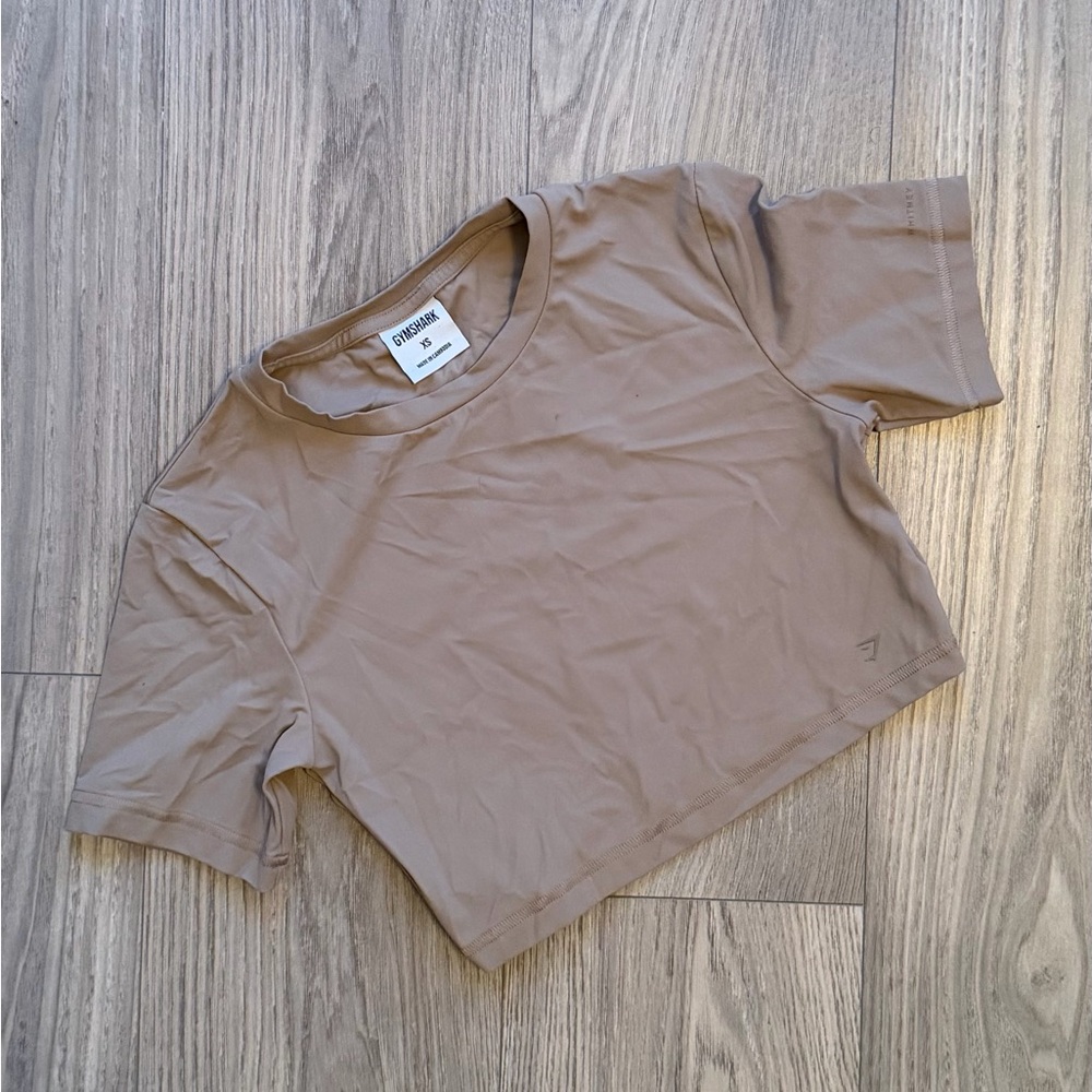 Gymshark Beige Crop Top